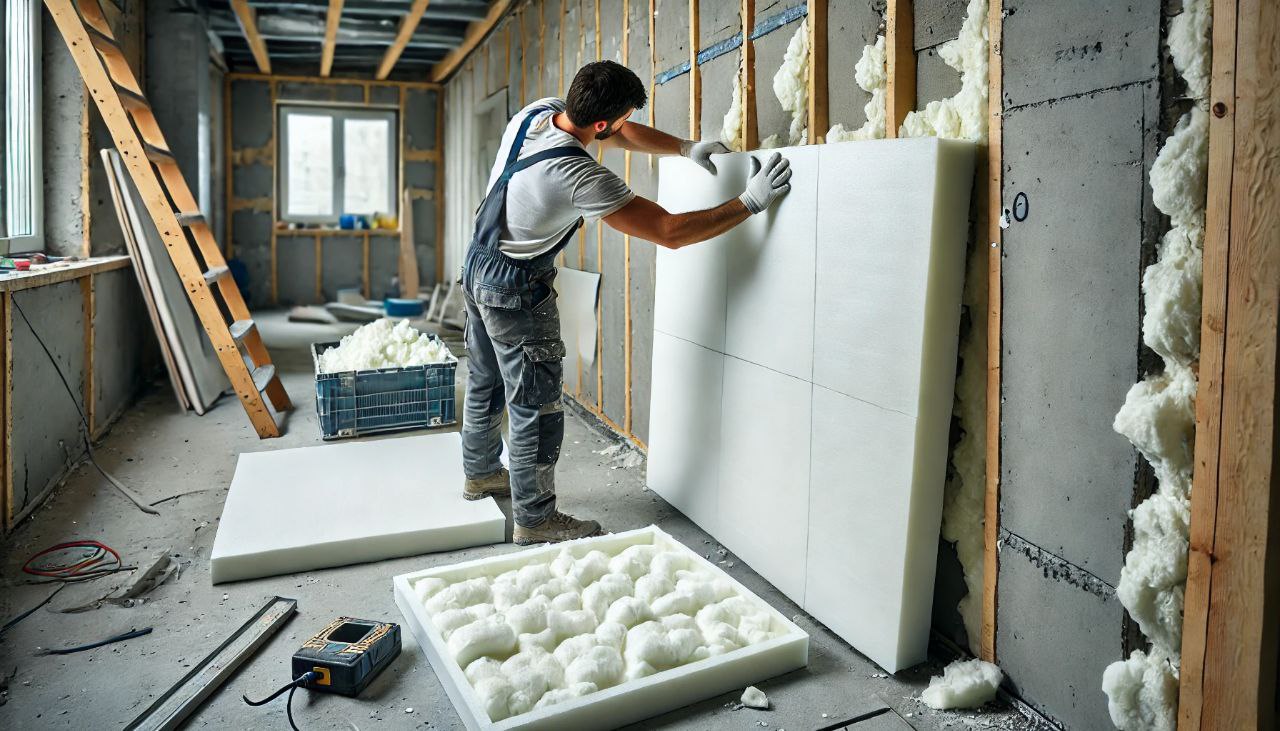 Durable foam board insulation in Ottawa