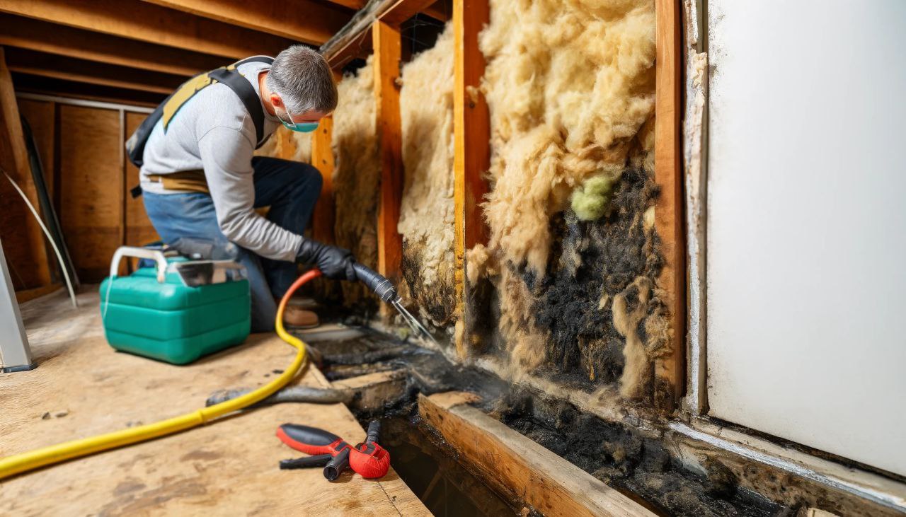 Professional old insulation removal in Ottawa